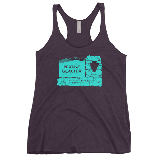 Protect Glacier Women's Racerback Tank