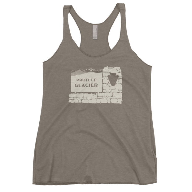 Protect Glacier Women's Racerback Tank