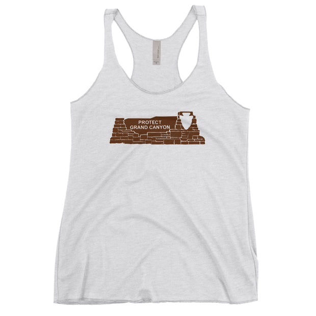 Protect Grand Canyon Women's Racerback Tank