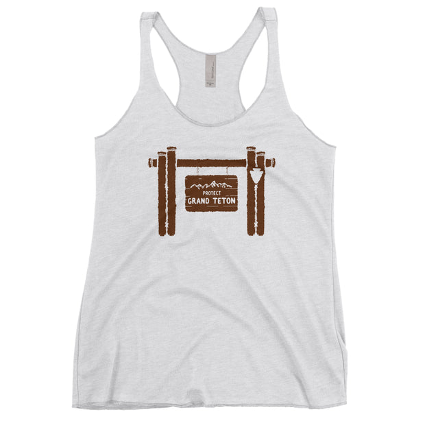 Protect Grand Teton Women's Racerback Tank